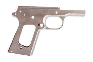 Nighthawk Custom 1911 Officer Frame is machined from stainless steel